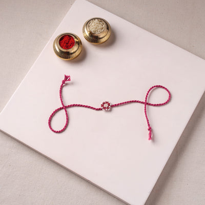 Handmade Beadwork Rakhi for Brother 06