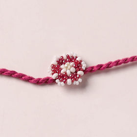 Handmade Beadwork Rakhi for Brother 06