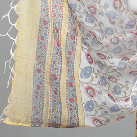  3pc Sanganeri Block Printed Cotton Suit Material with Kota Doria Dupatta 14 Onine at iTokri.com