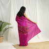  Buy Pink Bengal Hand Embroidery Silk Nakshi Kantha Saree