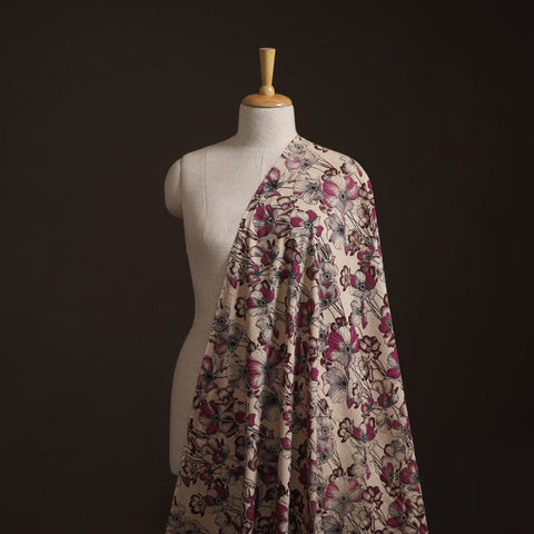 Kalamkari Printed Cotton Fabric 09