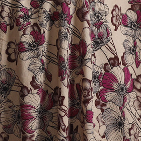 Kalamkari Printed Cotton Fabric 09