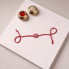Handmade Beadwork Rakhi for Brother 10