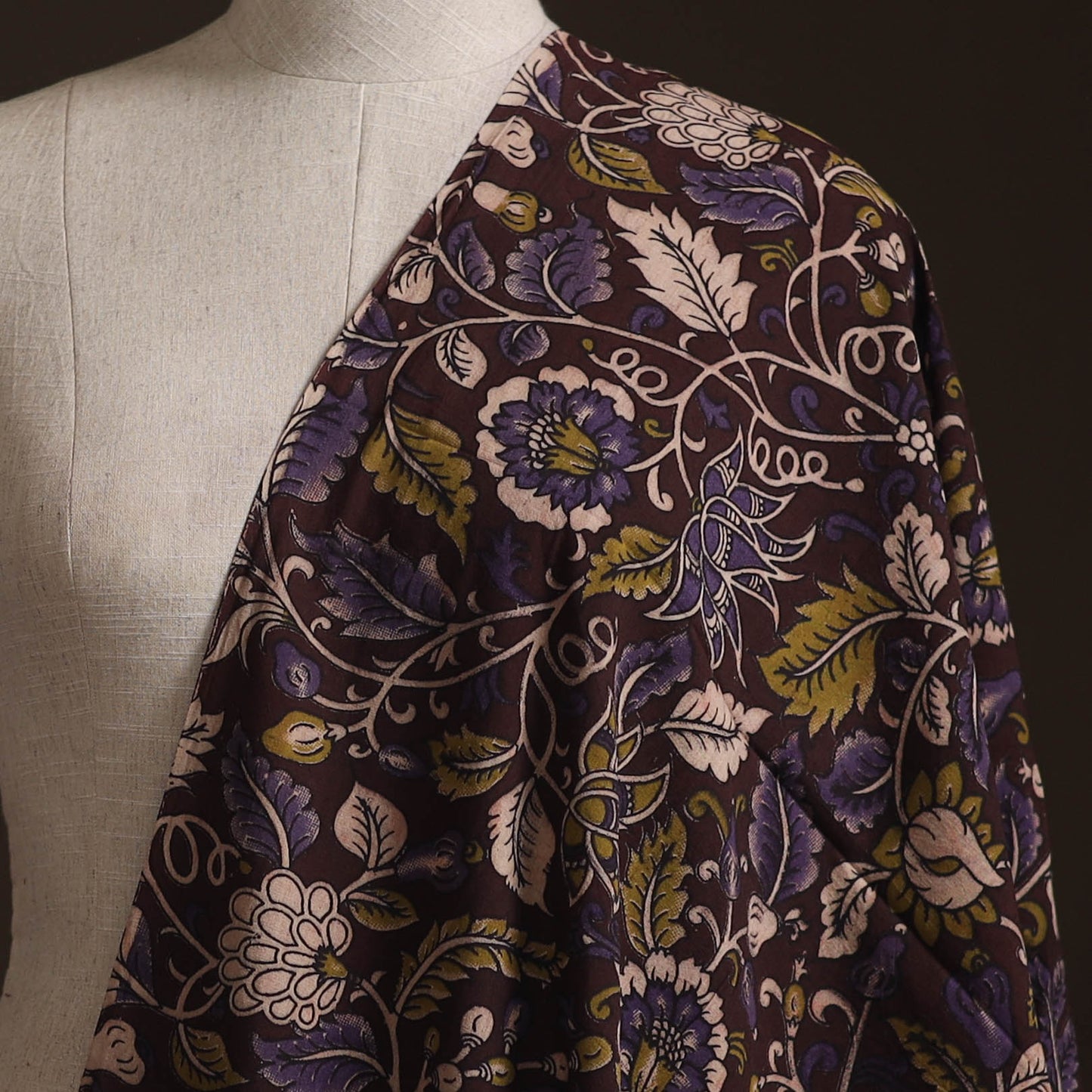 Kalamkari Printed Cotton Fabric 10