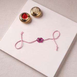 Handmade Beadwork Rakhi for Brother 11