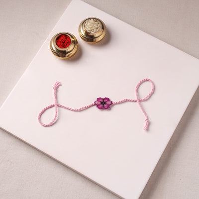 Handmade Beadwork Rakhi for Brother 11
