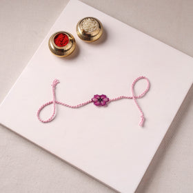 Handmade Beadwork Rakhi for Brother 11