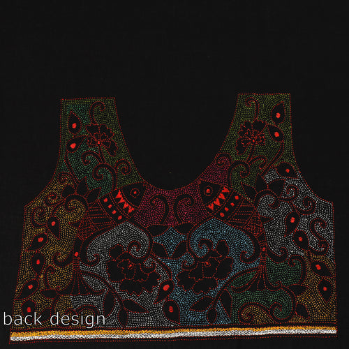 Kantha Embroidery Blouse Piece