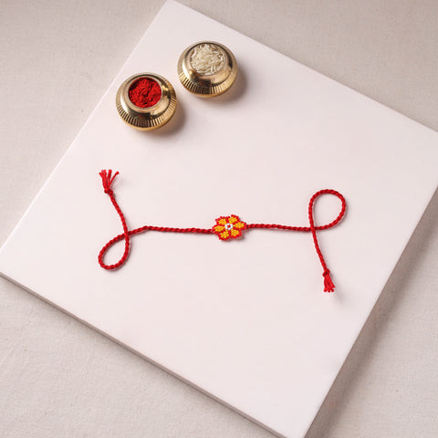 Handmade Beadwork Rakhi for Brother 12