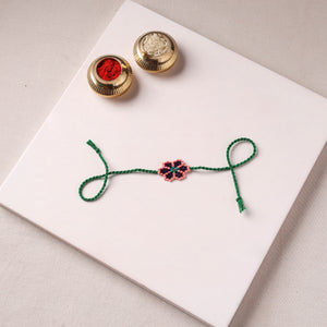 Handmade Beadwork Rakhi for Brother 13