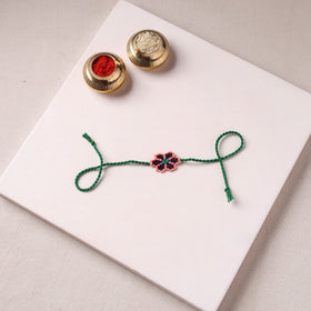 Handmade Beadwork Rakhi for Brother 13