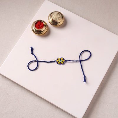Handmade Beadwork Rakhi for Brother 14