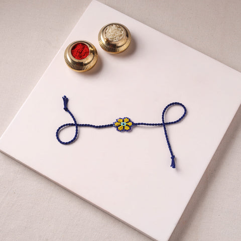 Handmade Beadwork Rakhi for Brother 14