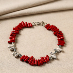   Handmade Beads & Metal Anklet 13 Online at iTokri.com