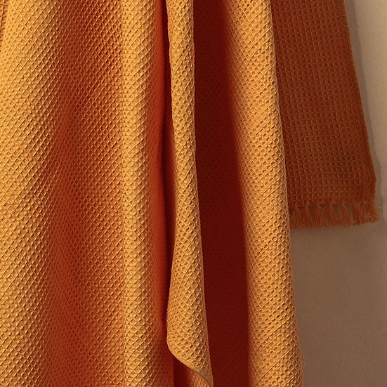 Honeycomb Handloom Cotton Bath Towel
