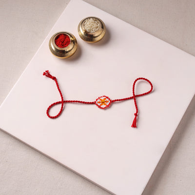 Handmade Beadwork Rakhi for Brother 15