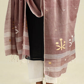 Buy Handloom Cotton Bengal Jamdani Dupatta