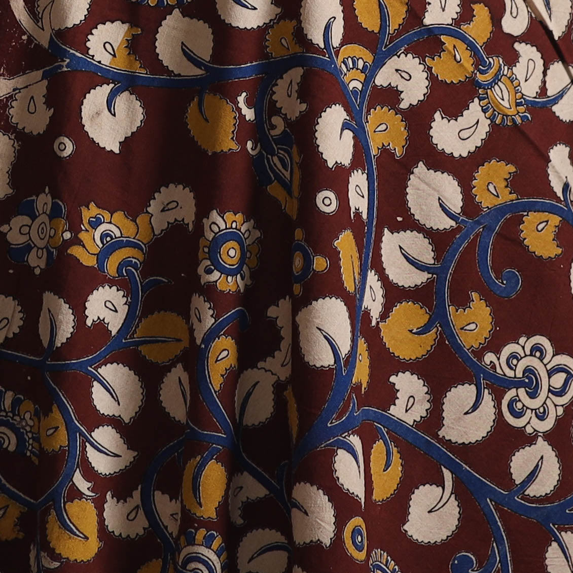 Kalamkari Printed Cotton Fabric 15