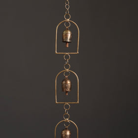 Home - Kutch Copper Coated 5 Bells Wind Chimes 13