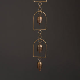 Home - Kutch Copper Coated 5 Bells Wind Chimes 13