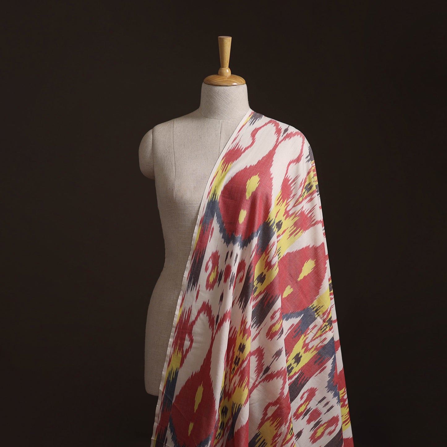 Pochampally Central Asian Ikat Cotton Fabric 07