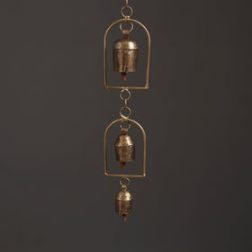 Kutch Copper Coated 5 Bells Wind Chimes 09