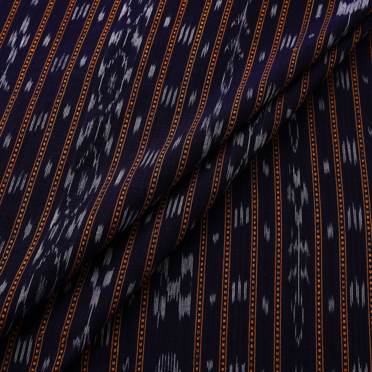 Sambalpuri Handloom Cotton Ikat Fabric 04