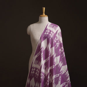 Purple - Pochampally Central Asian Ikat Cotton Fabric 16