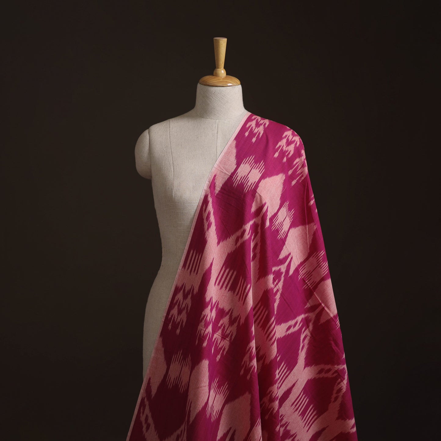 Pochampally Central Asian Ikat Cotton Fabric 17