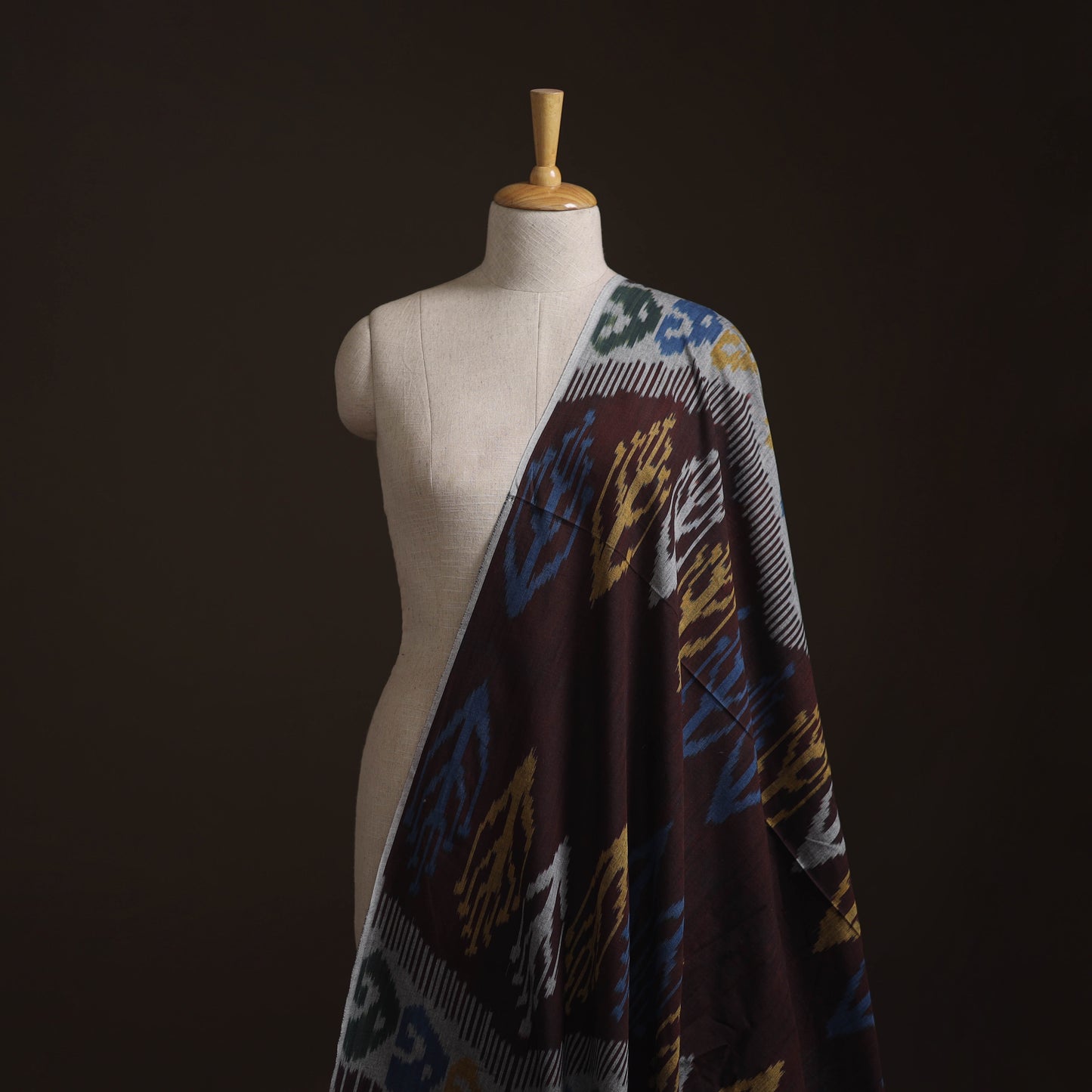 Pochampally Central Asian Ikat Cotton Fabric 18