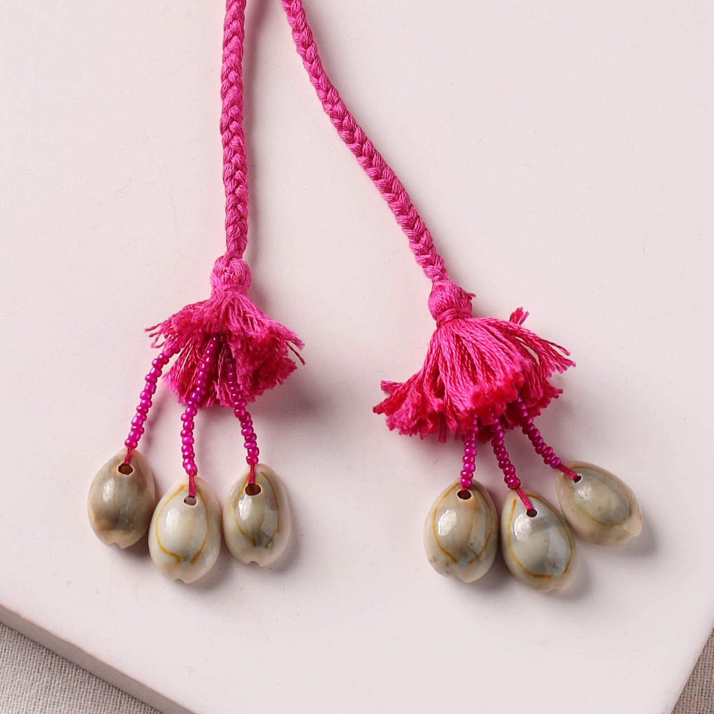 Anant Raksha Thread & Bead Work Lumba Rakhi / Bracelet with Potli 03
