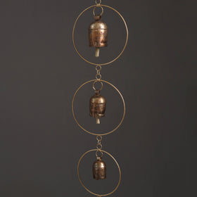 Ring - Kutch Copper Coated 7 Bells Wind Chimes 19