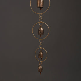 Ring - Kutch Copper Coated 7 Bells Wind Chimes 19
