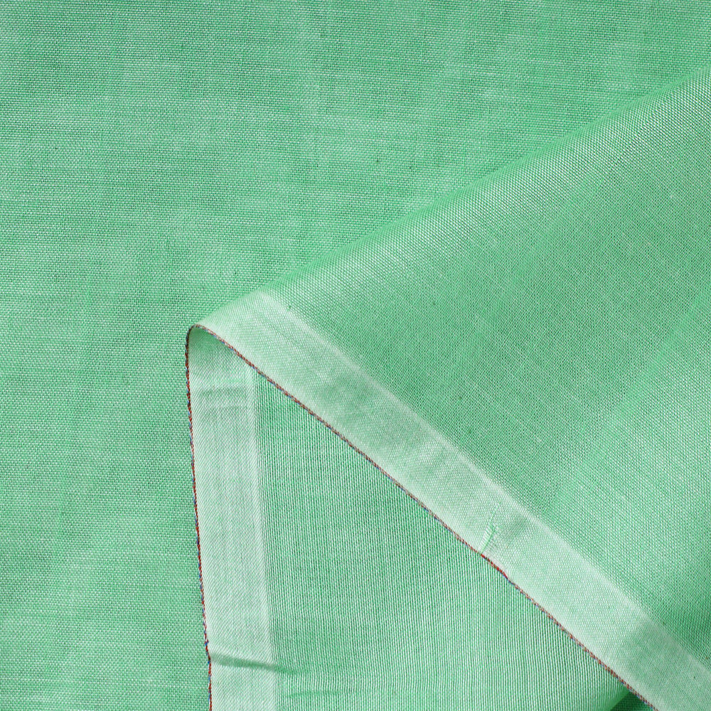 Green - Prewashed Dharwad Mercerised Cotton Fabric 30