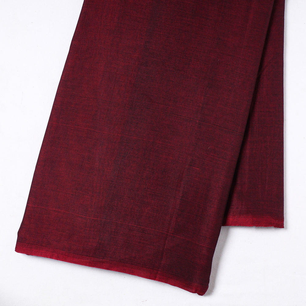 Maroon - Prewashed Dharwad Mercerised Cotton Fabric 31