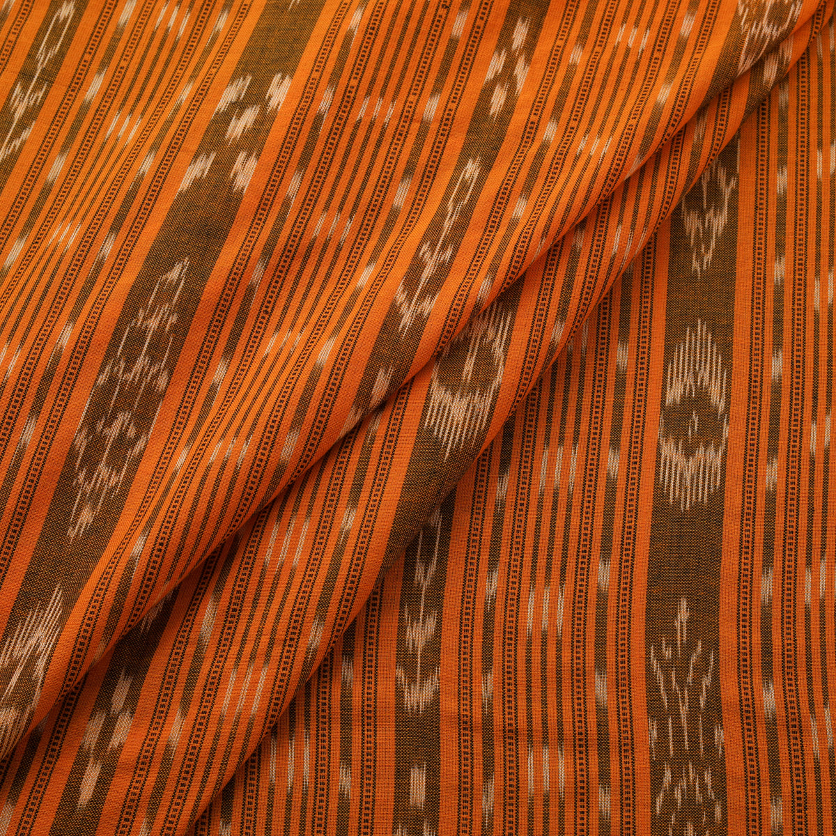 Sambalpuri Handloom Cotton Ikat Fabric 09