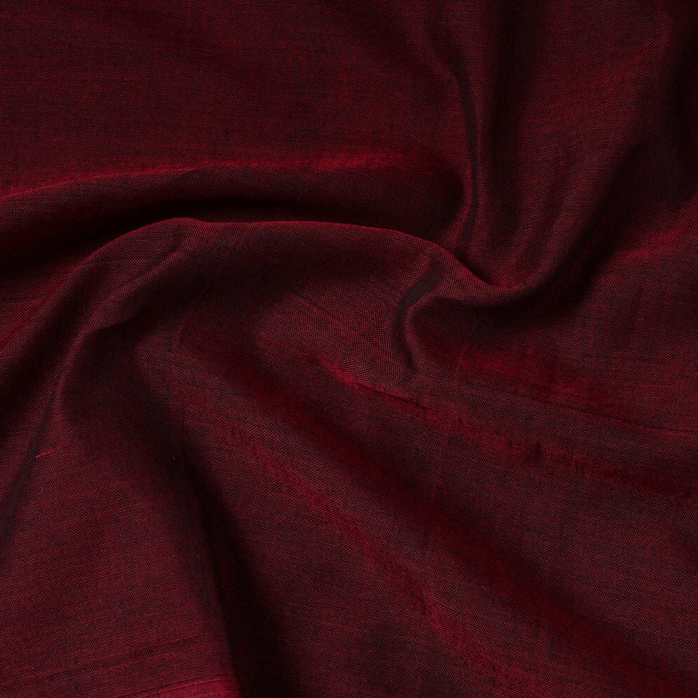 Maroon - Prewashed Dharwad Mercerised Cotton Fabric 31