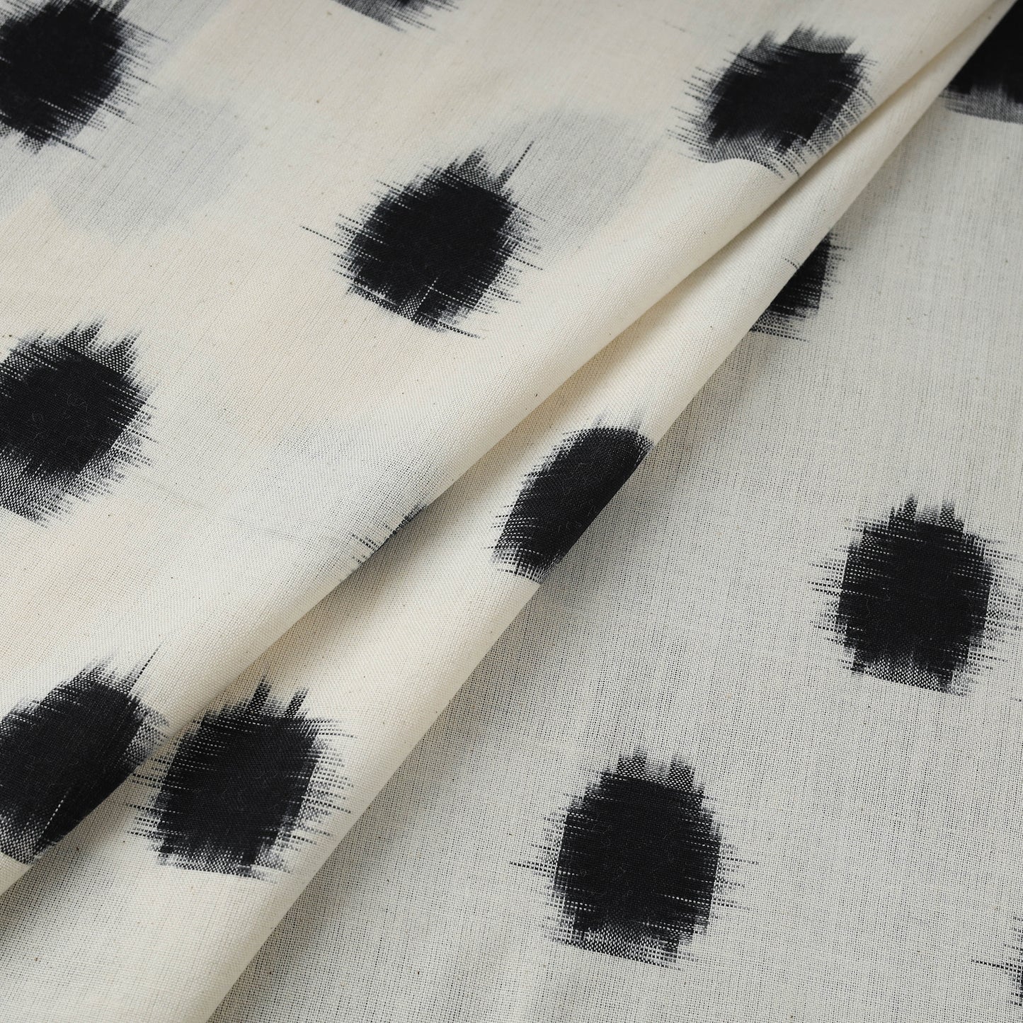Pure Cotton Handloom Pochampally Double Ikat Fabric 05