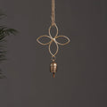 Flower - Kutch Copper Coated Bells Wind Chimes 08