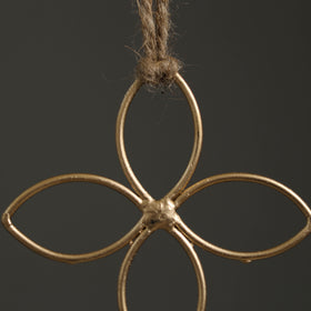 Flower - Kutch Copper Coated Bells Wind Chimes 08