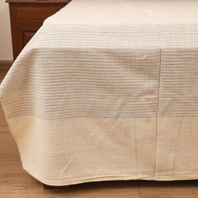 Bijnor Pure Handloom Cotton Double Bed Sheet (108 x 90 in) 42
