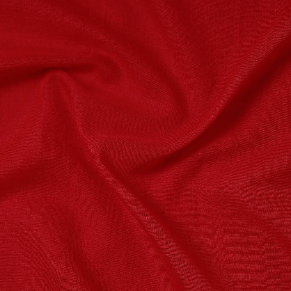 Red - Prewashed Dharwad Mercerised Cotton Fabric 33