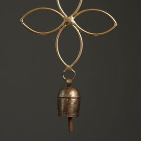 Flower - Kutch Copper Coated Bells Wind Chimes 08