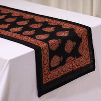 Natural Bamboo Bagh Block Printed Dining Table Runner 17