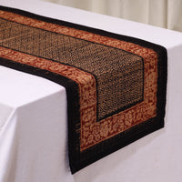 Natural Bamboo Bagh Block Printed Dining Table Runner 18