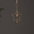 Star - Kutch Copper Coated 2 Bells Wind Chimes 23