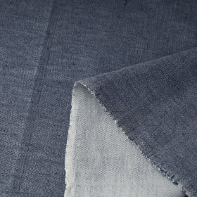 Buy 2/40 Twill Cotton Handspun Handloom Natural Dyed Plain Fabric 09 Online l iTokri.com