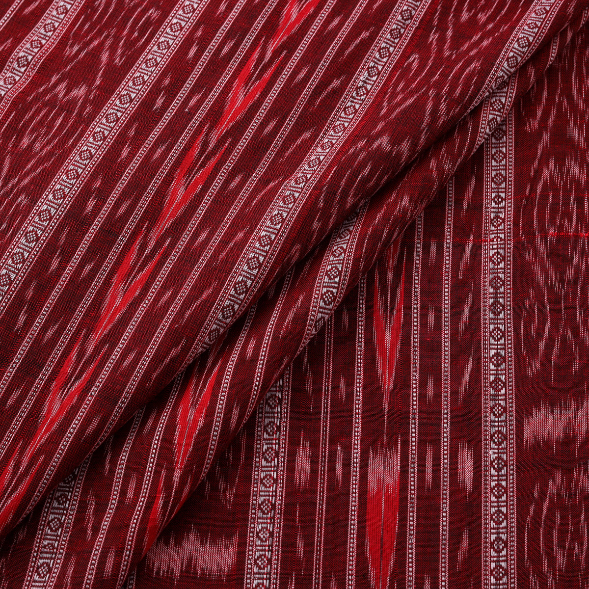 Sambalpuri Handloom Cotton Dabi Ikat Fabric 14