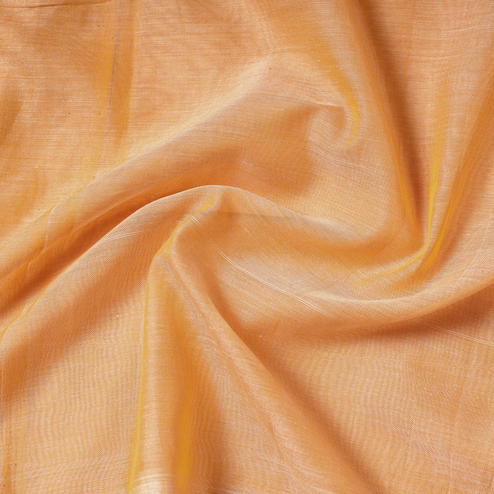 Yellow - Prewashed Dharwad Mercerised Cotton Fabric 35