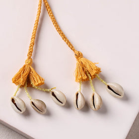 Anant Raksha Thread & Bead Work Lumba Rakhi / Bracelet with Potli 09